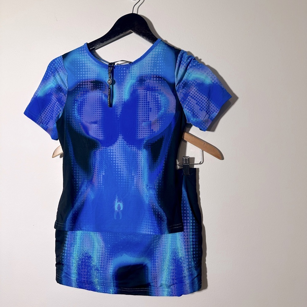 White fox boutique Complicated Baby Tee Milky Way Two-Pieces set - Picture 7 of 14